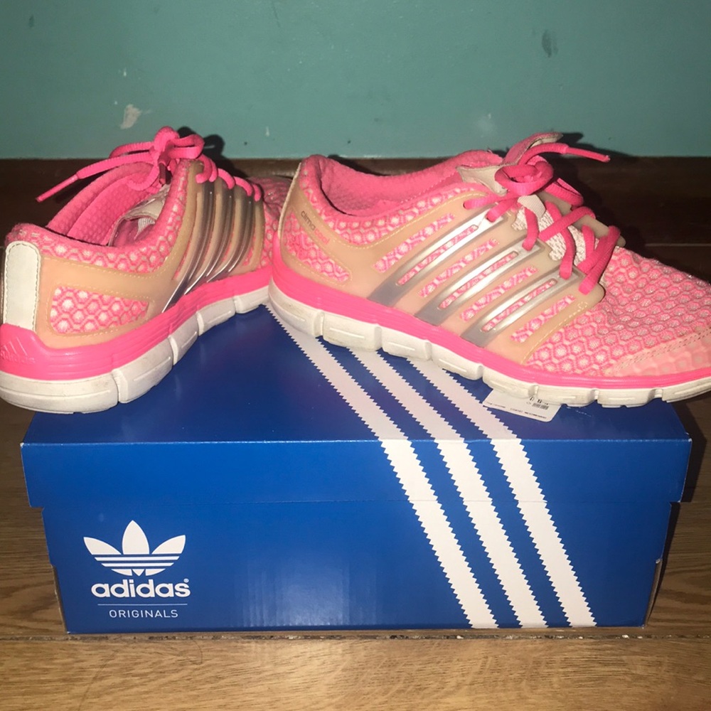 Pink adidas climacool Running Shoes